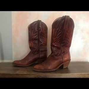 MEN’S Frye leather cowboy boots